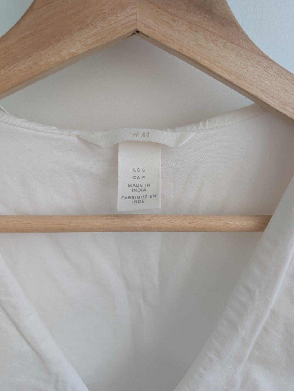 H&M 100% Cotton Peter Pan Collar Shirt - Picture 3 of 5